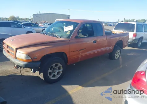 2000 Dodge Dakota Slt/Sport из США, поврежденный, VIN 1B7GG22X8YS611832